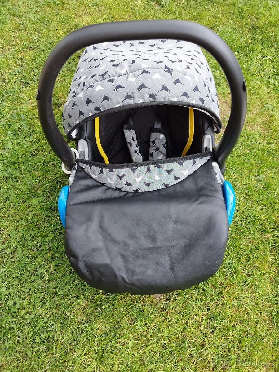 Kočárek Bexa Ideál a autosedačka+fusak+plaštěnka - 4
