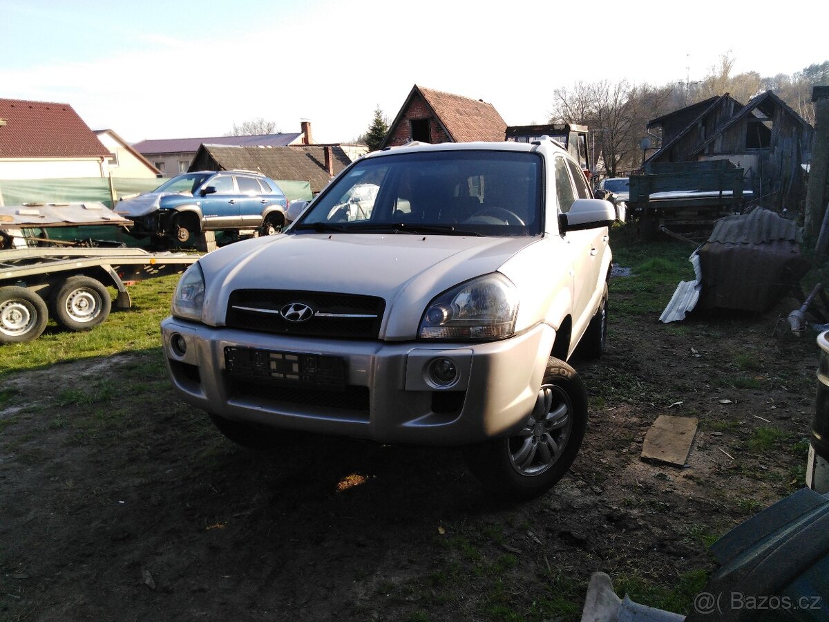 Náhradní díly Hyundai Tucson 103kw 4x4 kod motora D4EA - 4