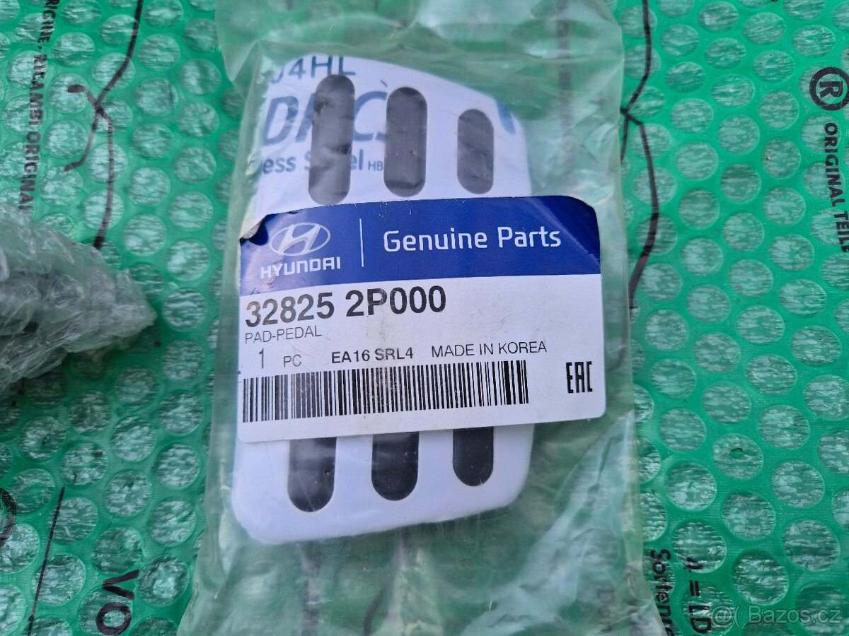 sada sportovních nerez pedálů Hyundai Kona s automatickou př - 4