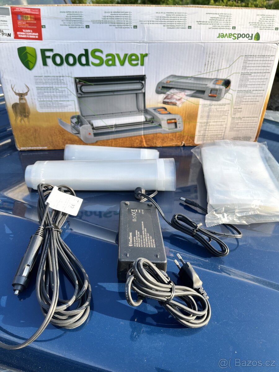 12V vakuovačka Food Saver expediční verze pro lovce - 4