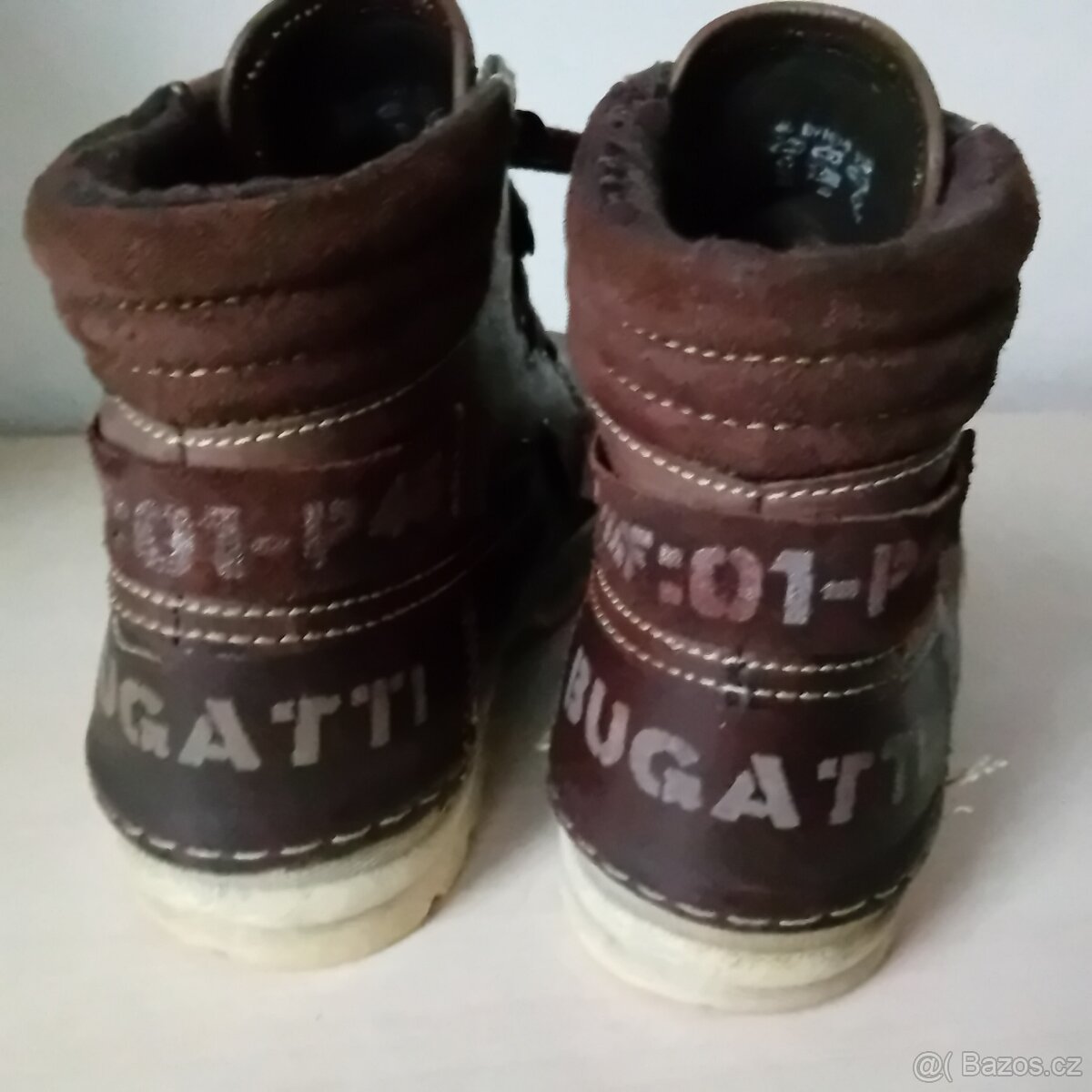 pánské zimní kožené boty vel. 40 zn. Bugatti - 4