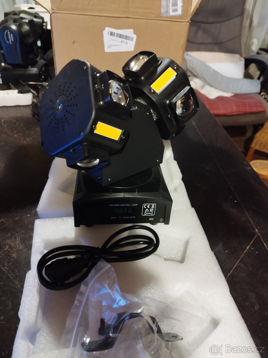 LED rotační dvojitá hlavice Boystro 120W - 4