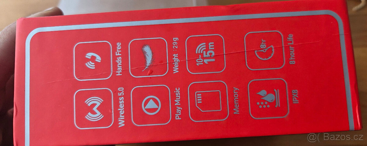 Vodotěsná bluetooth sluchátka - 4