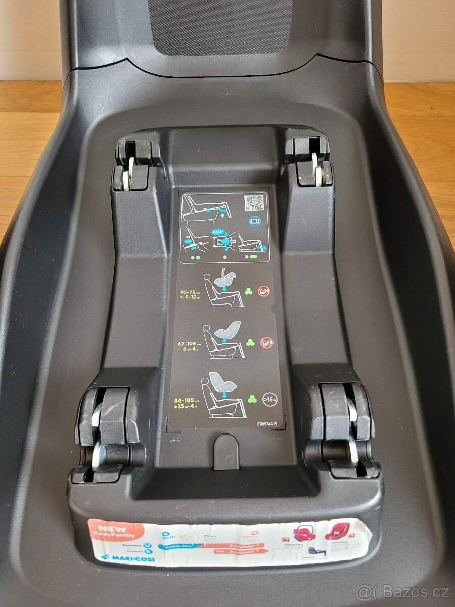 Základna, vajíčko a autosedačka Maxi-Cosi - 4