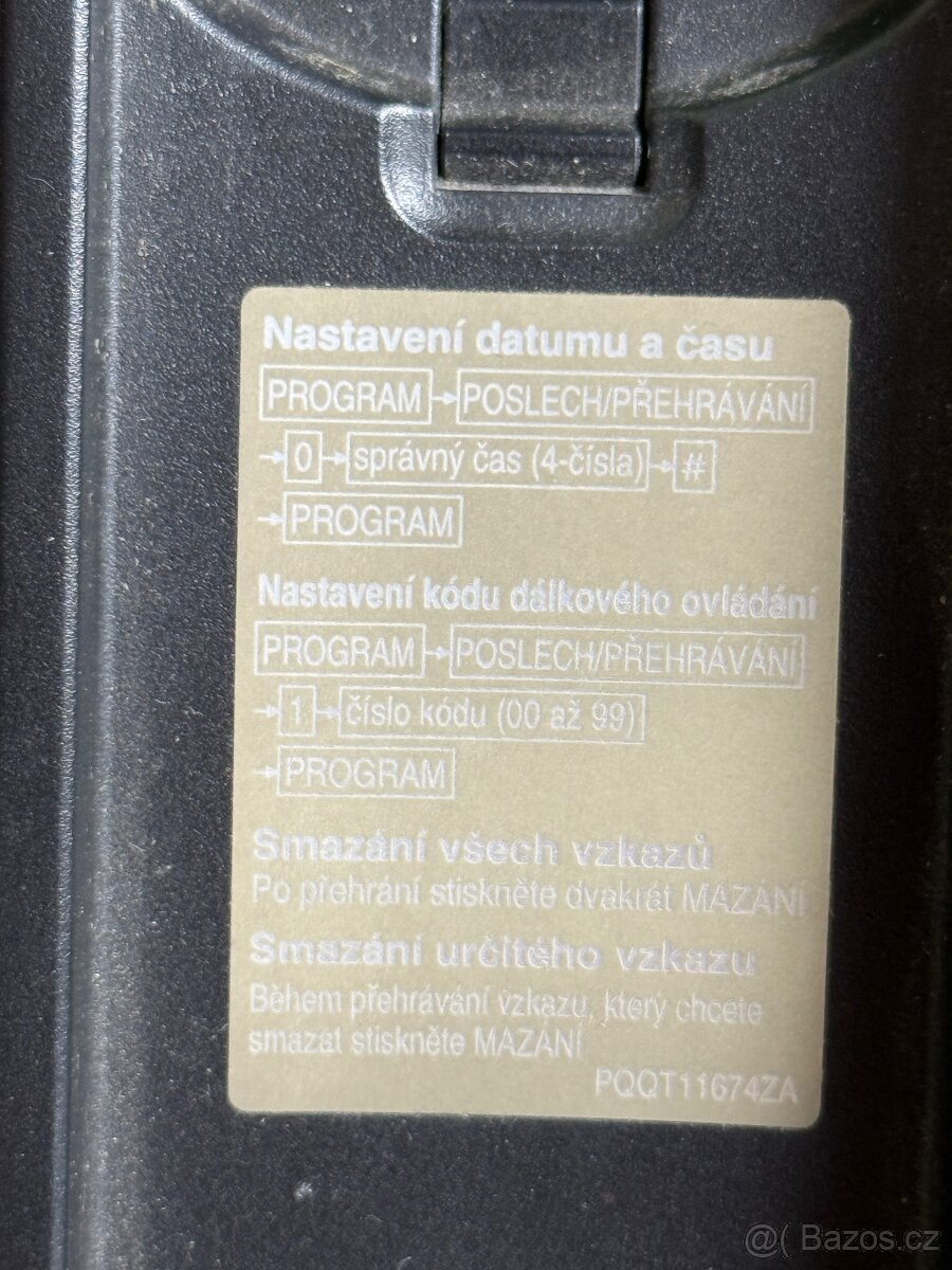 Bezdrátový telefon Panasonic KX-TCM416CZB - 4