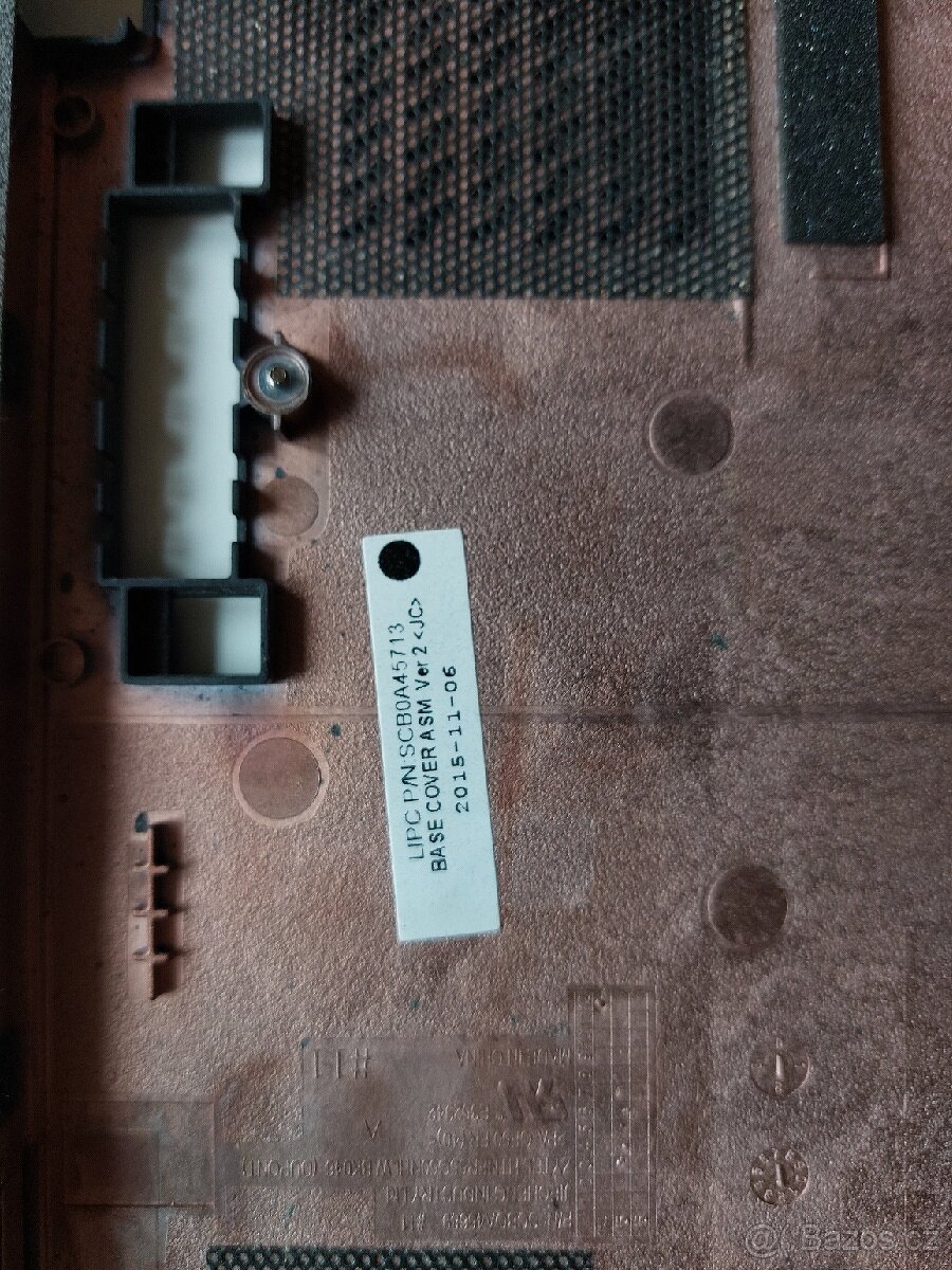 Spodní vana plast kryt pro Lenovo Thinkpad X250 - 4