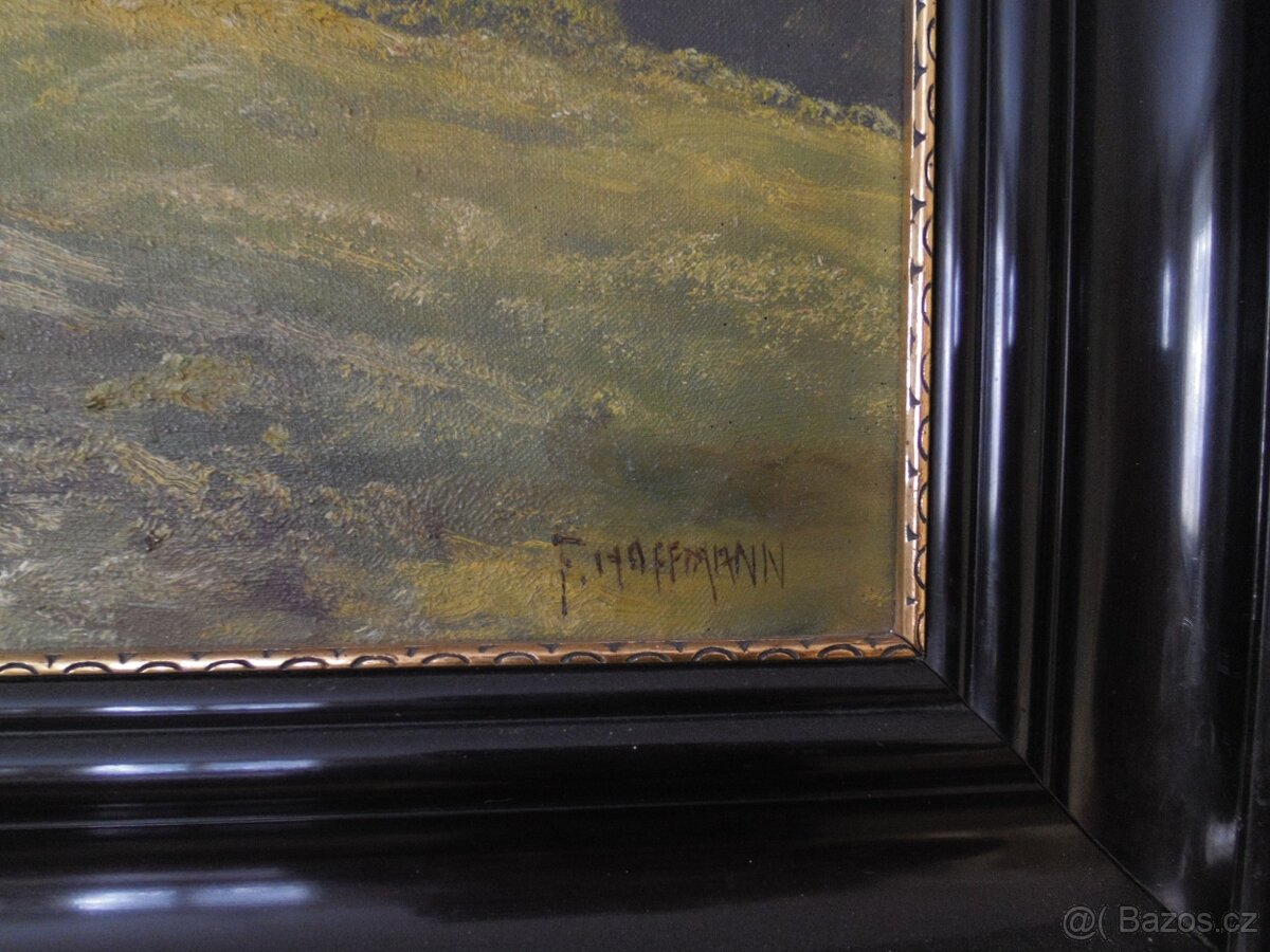 Veliký obraz Scenérie Alpy F. Hoffmann- ZMÉNA ceny - 4