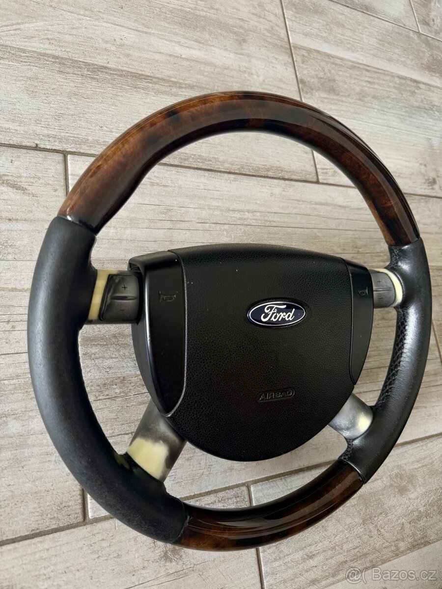 Dřevěný volant Ford Mondeo - 4