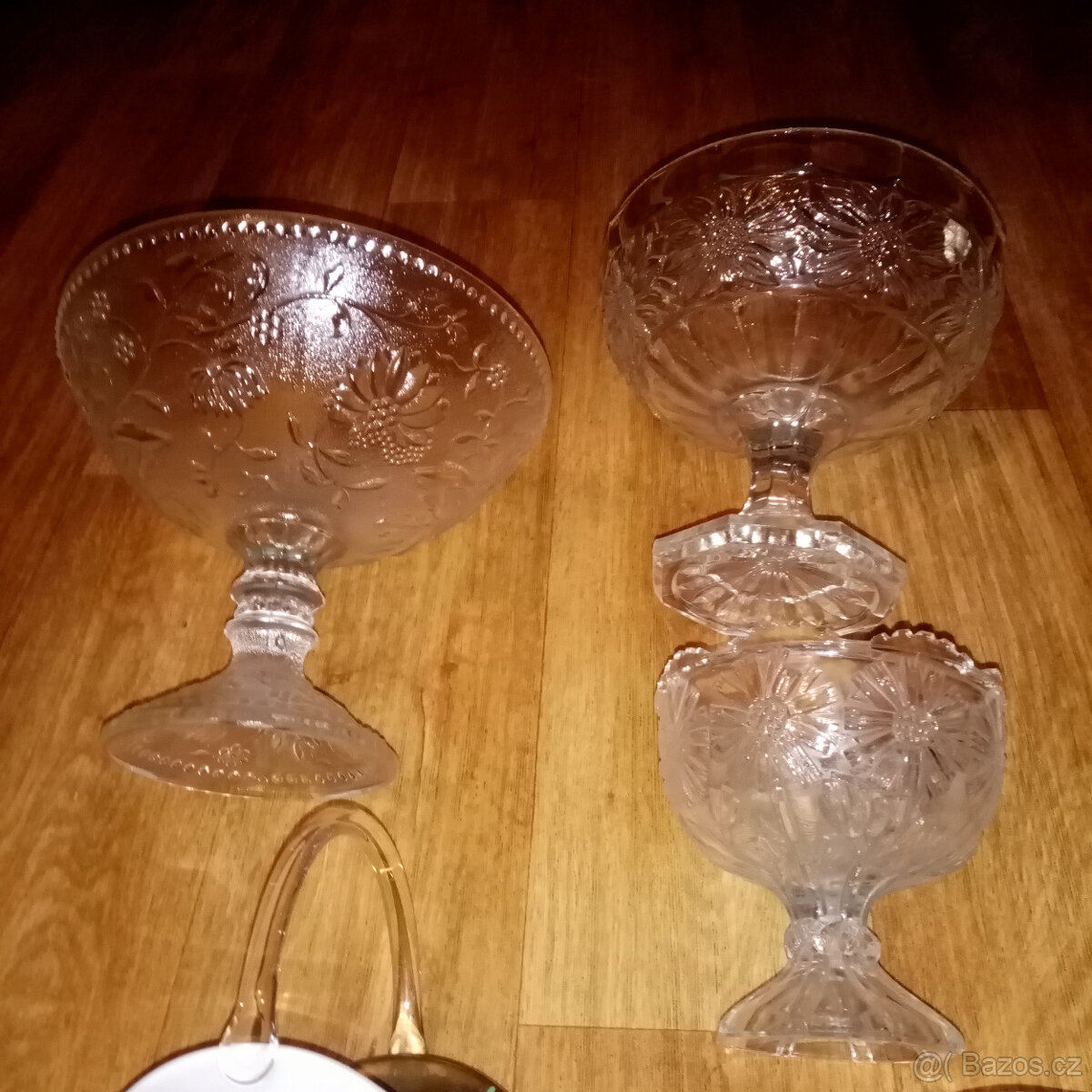 Prodám staré české hutní a lisované sklo, Matura, Pánek aj. - 4