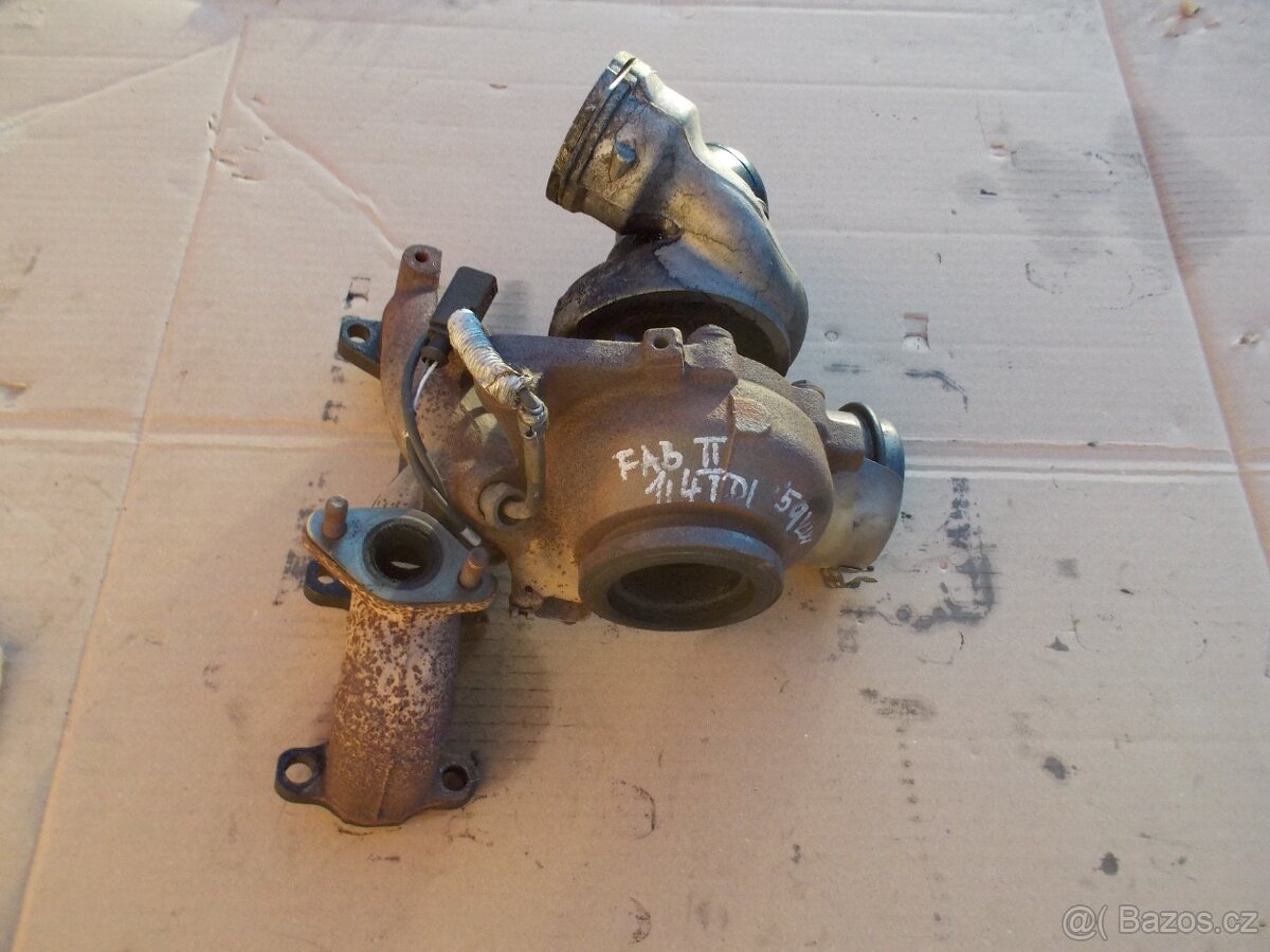 Turbo Škoda, VW 1.4TDI 59kw 045253019J - 4