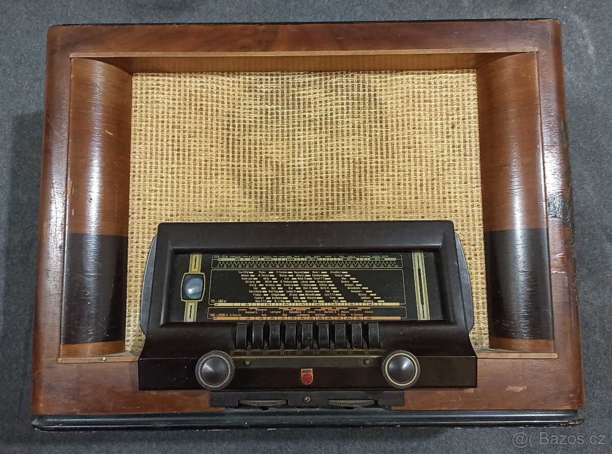 Staré rádio Philips 905A-14 - 4