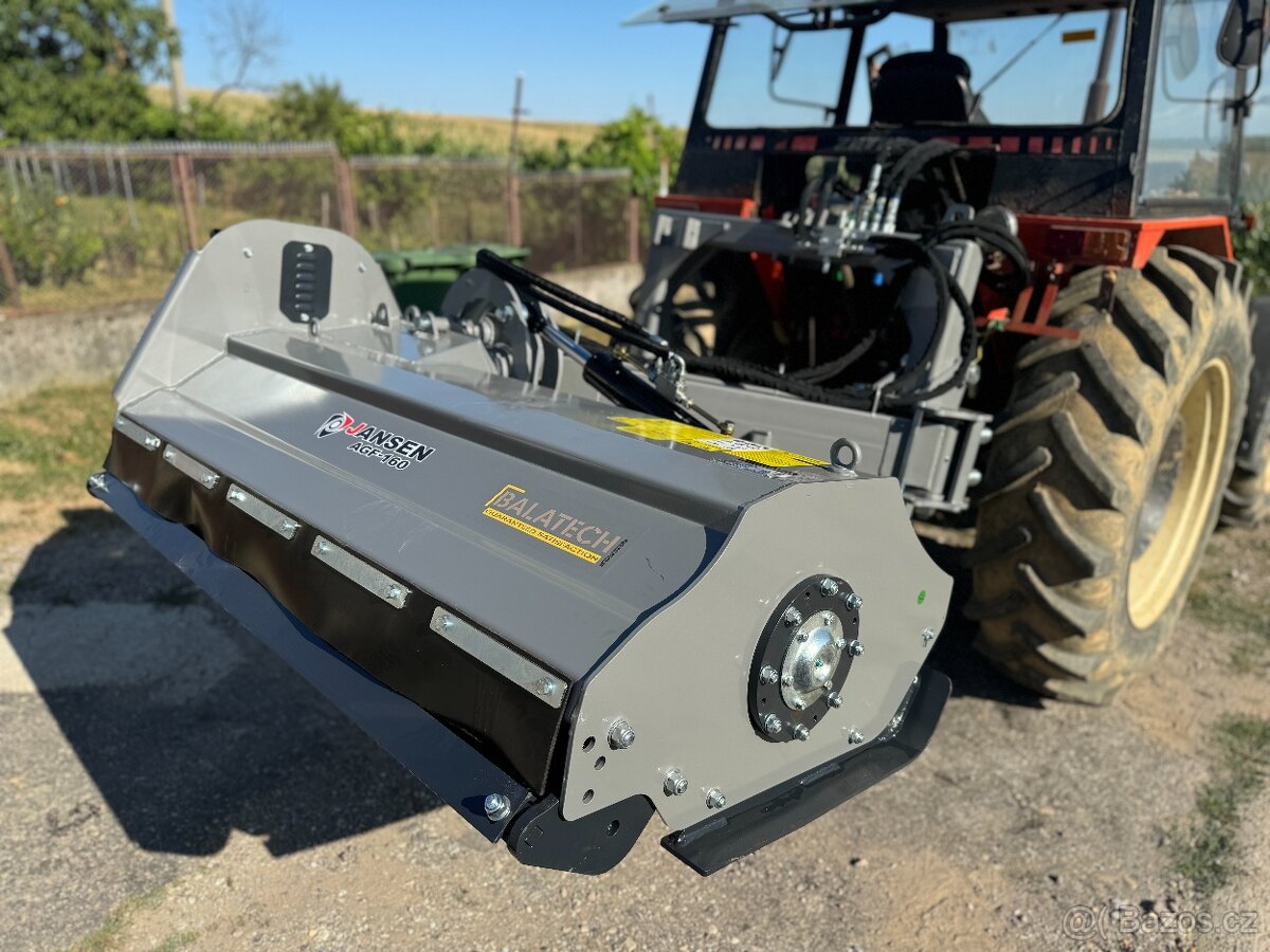 Příkopový mulčovač za traktor JANSEN AGF-160 - 4