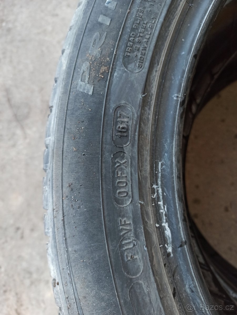 2x 4,3mm 225/50/18 Michelin Letní - 4