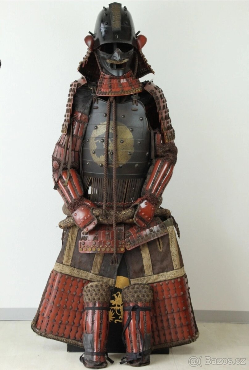 +++ STARÁ JAPONSKÁ SAMURAI ZBROJ- BRNĚNÍ JAPONSKO+++ - 4