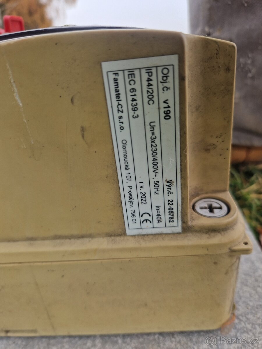 Prodám stavební rozvaděč Famatel - 4