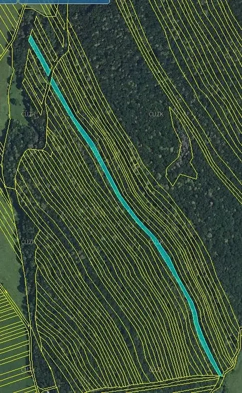 Prodej lesa 7429 m² Nivnice - 4