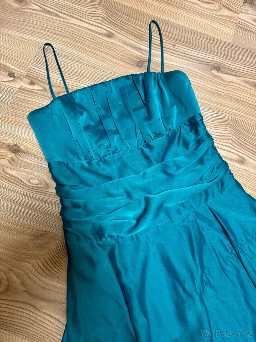 Krásné plesové šaty zn. Yulla Zebra vel. 38-40 - 4