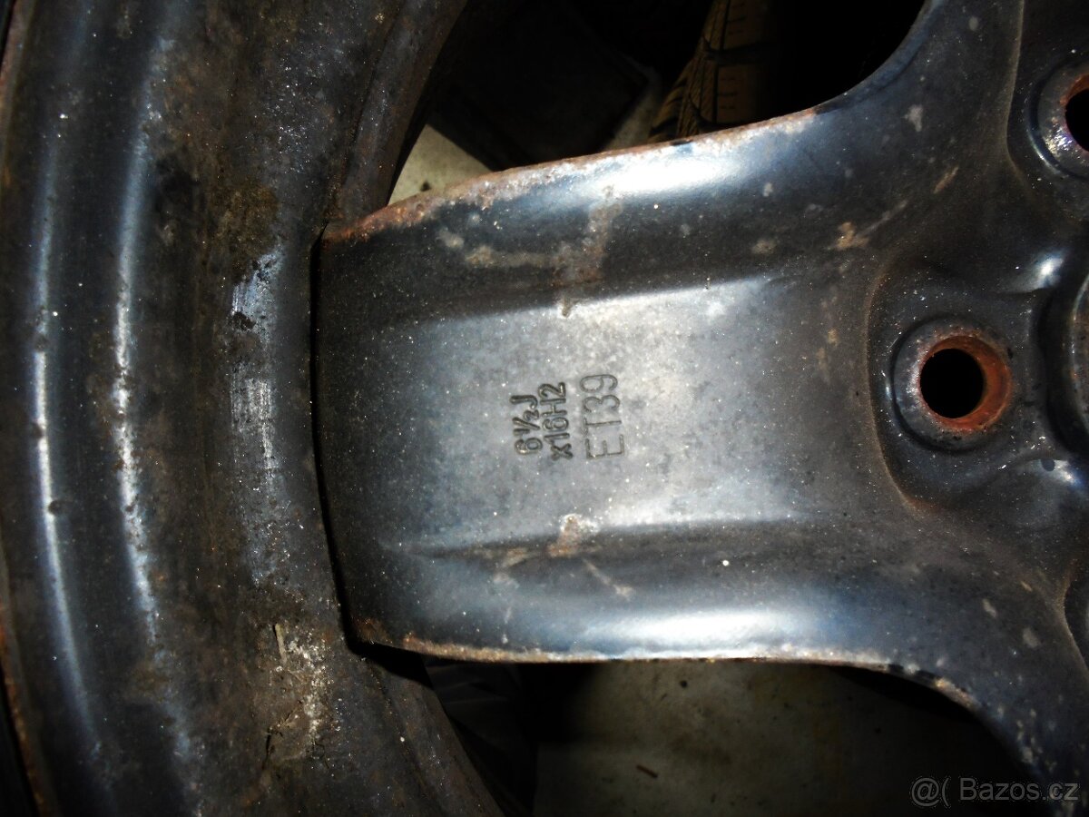 Zimní kola 205/55/16 obutá sada vhodné na Opel bez poklic - 4