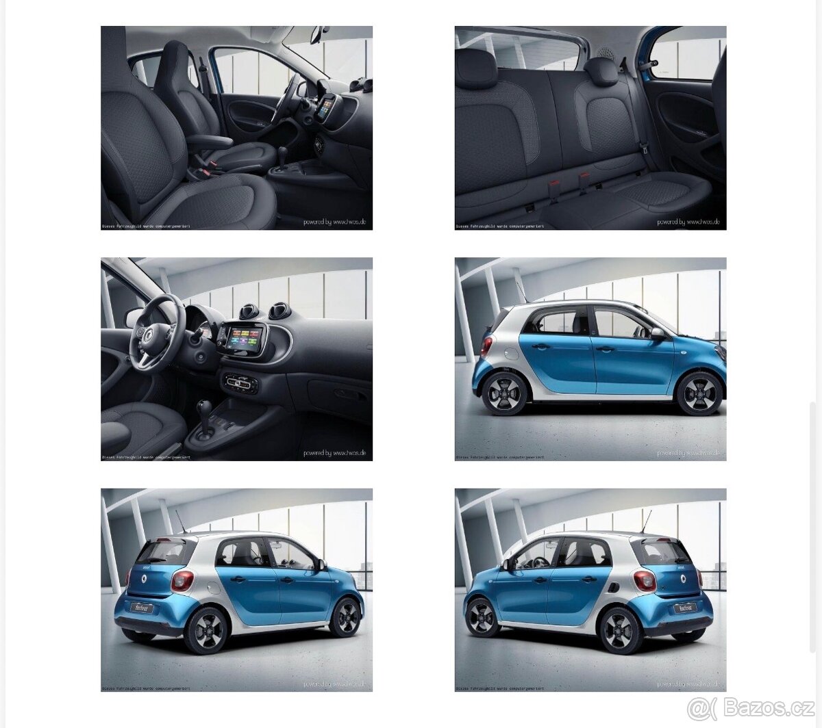 Smart EQ forfour passion 60 kW ▪ 15 380 km ▪ 07/2020 - 4