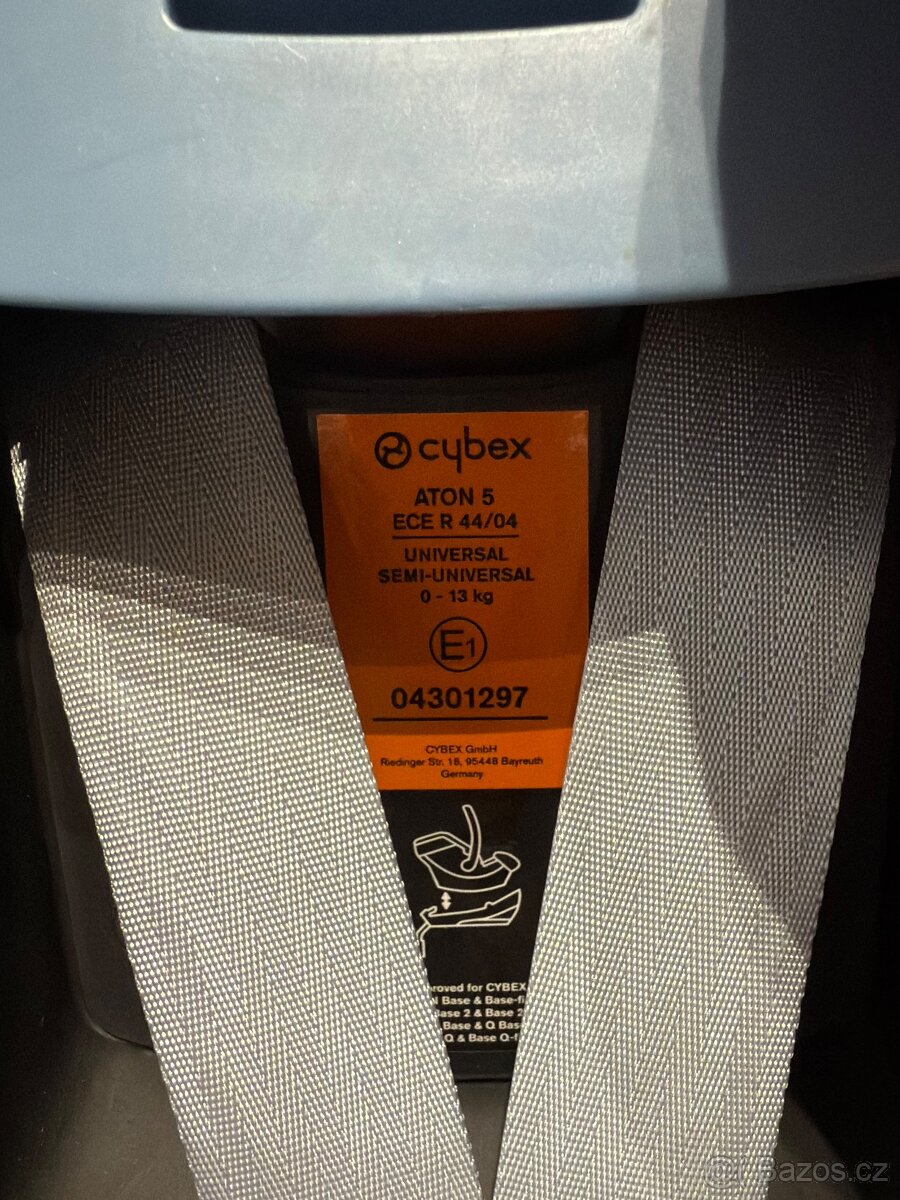 Autosedačka Cybex Aton 5, černá - 4