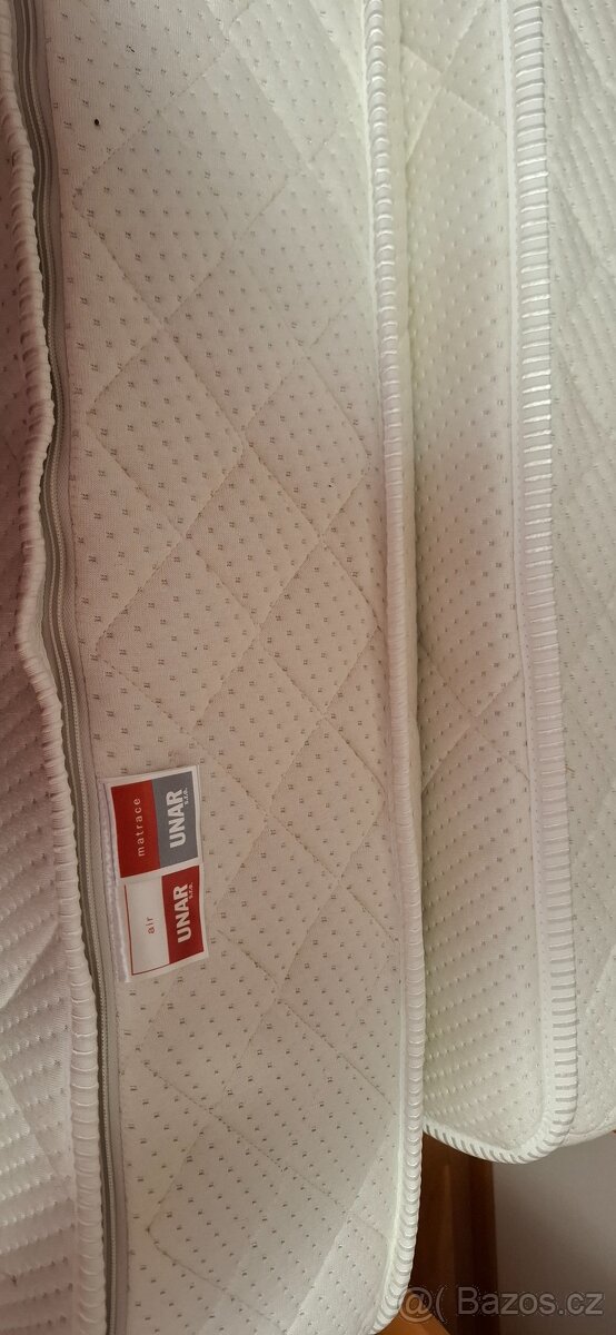 Celomasivni dubová manželská postel - 4