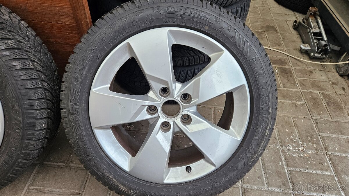 Zimní Sada Alu 5x112 225/50 R17 Audi TT - 4