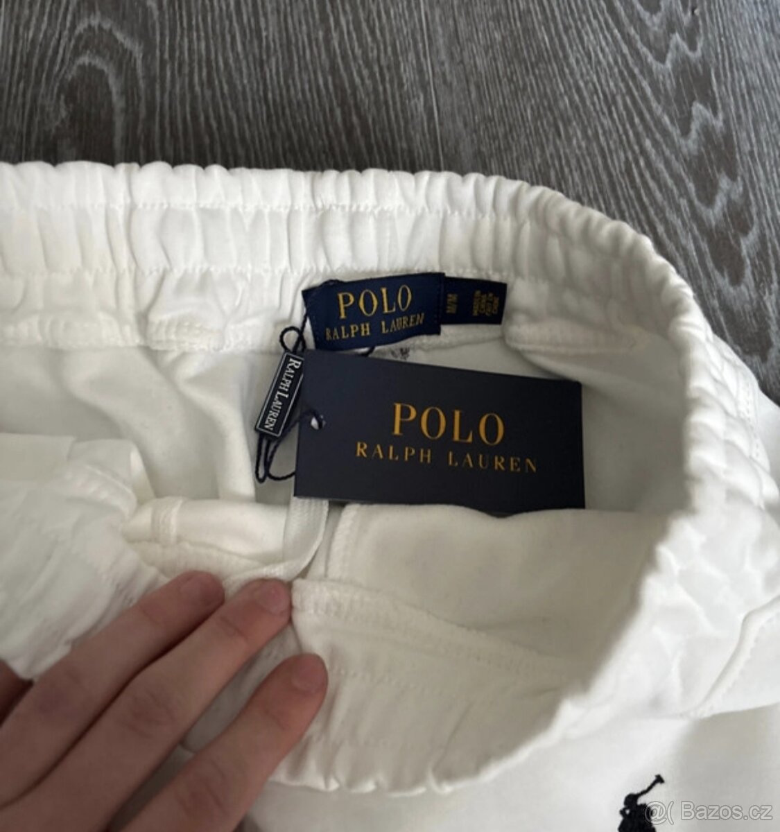 Ralph Lauren bílé tepláky - 4