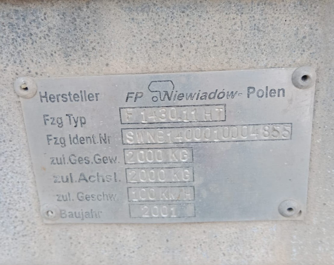 Skříňový přívěs - 4