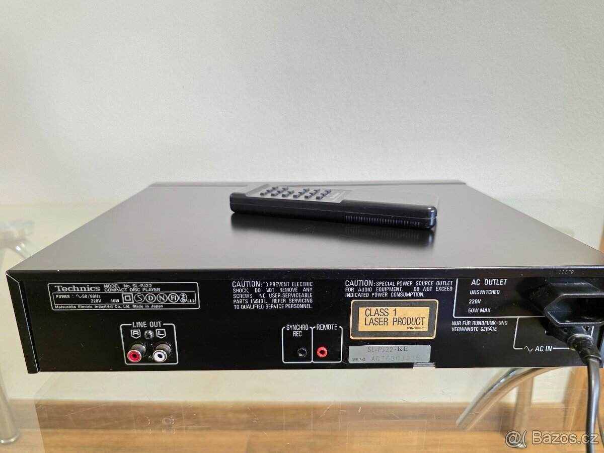 Technics SL-PJ22 + dálkový ovladač - 4