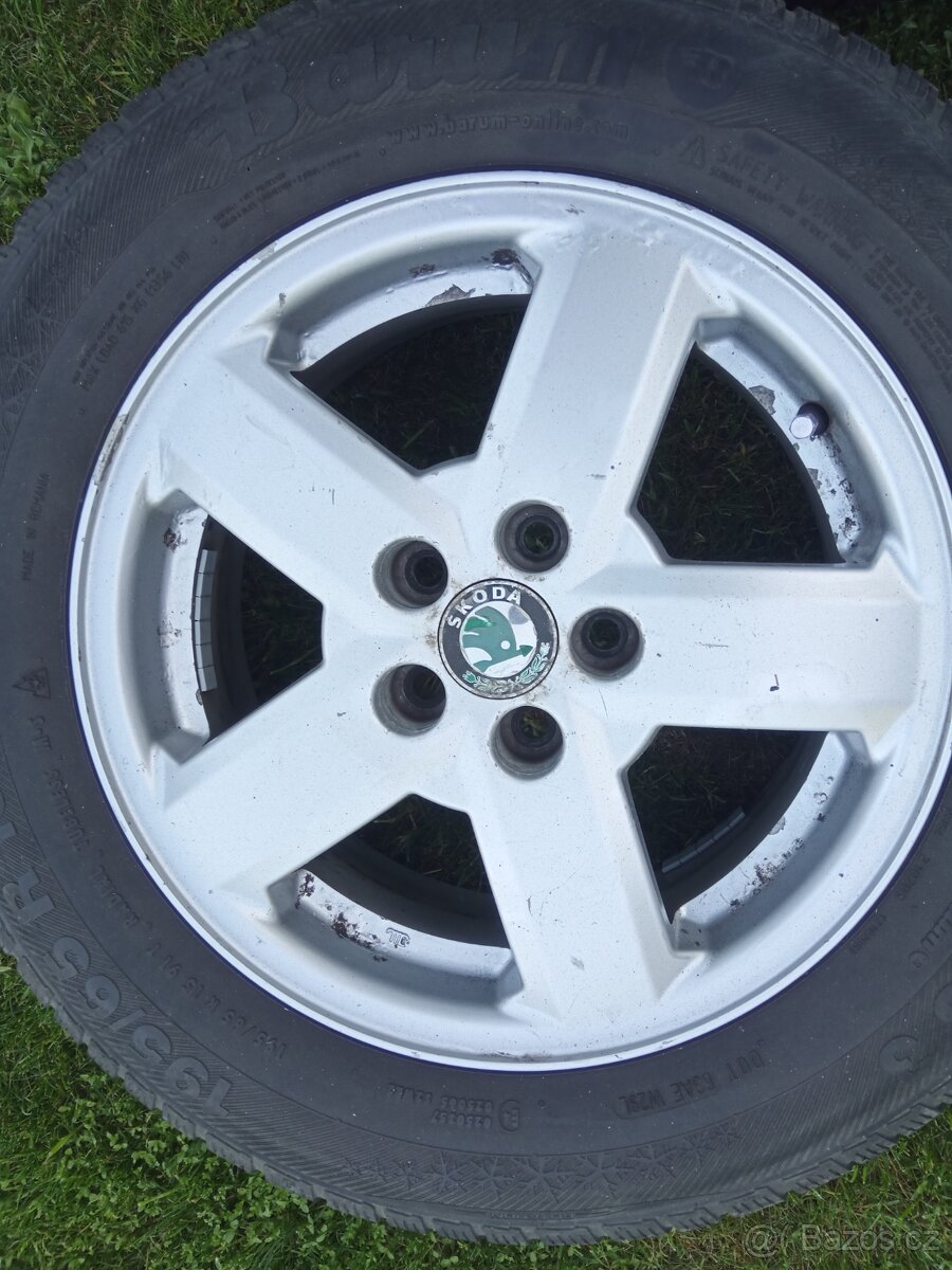 ALU kola Škoda r15 - 4