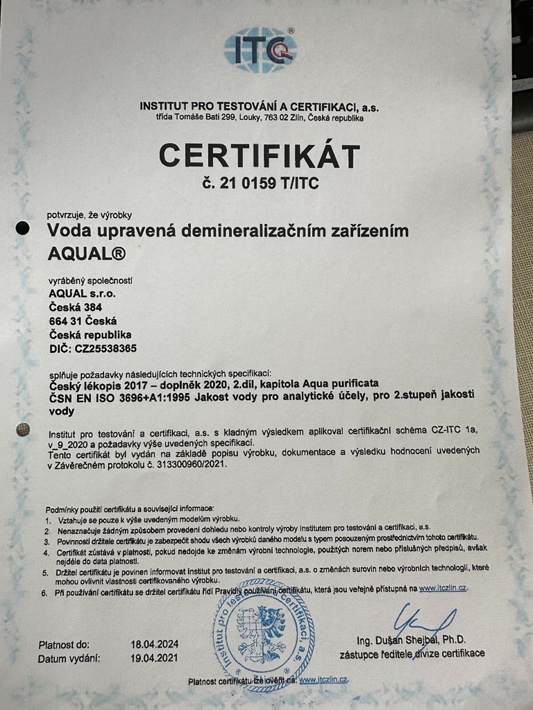 Úpravna vody AQUAL 29XL - 4