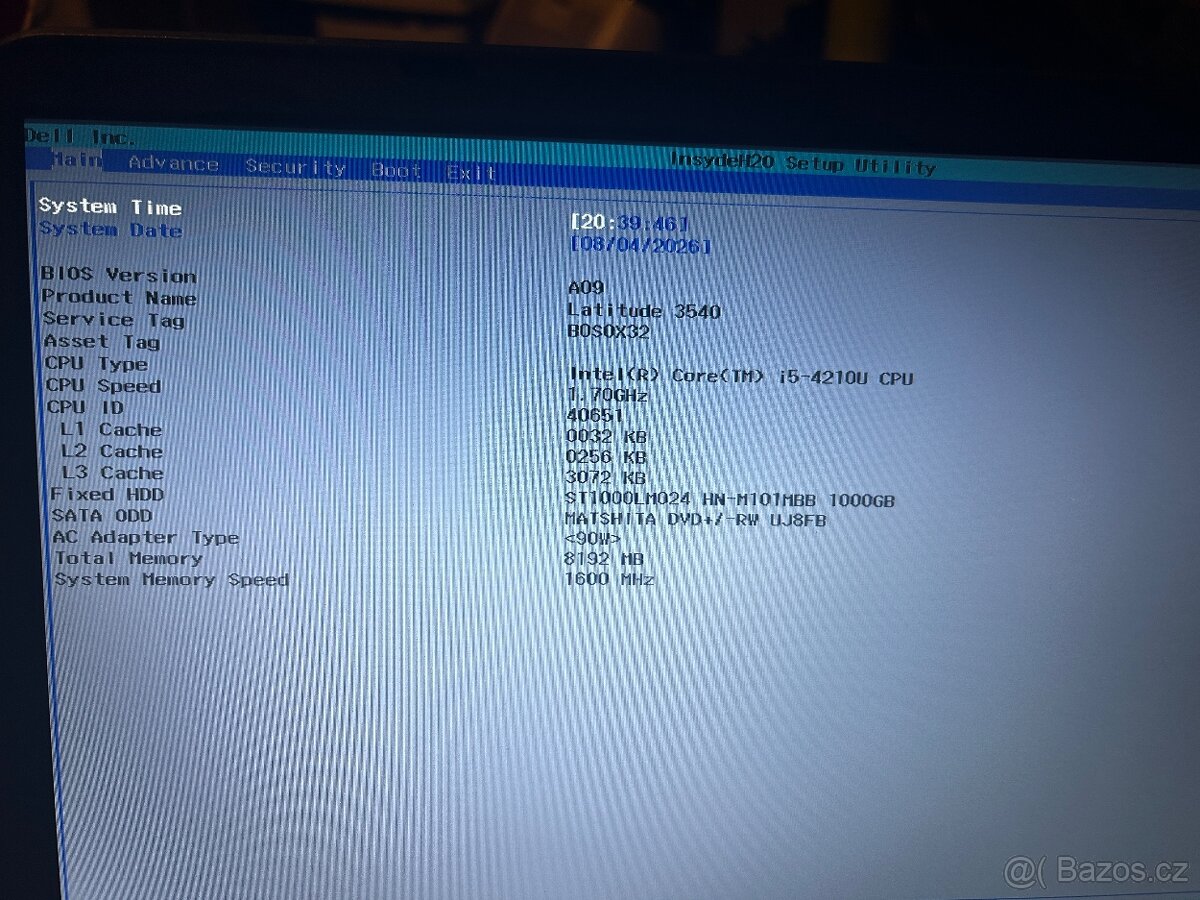 Dell latitude 3540 - 4