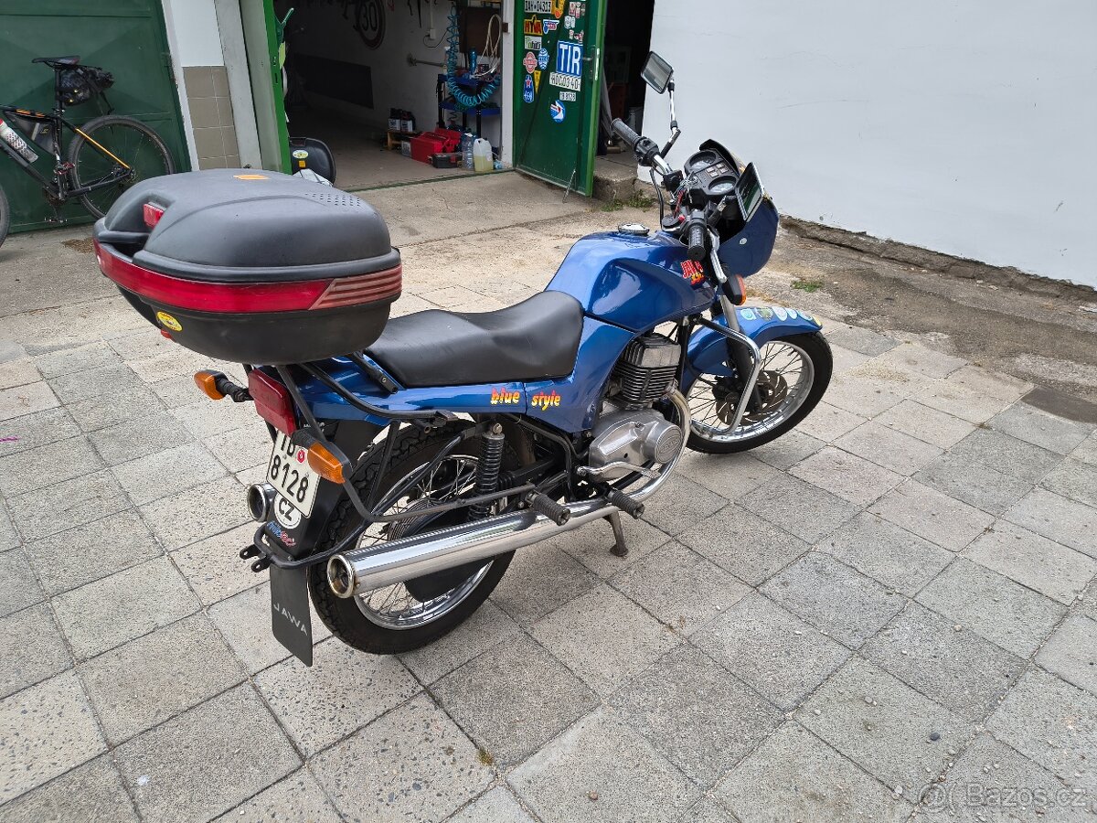 Jawa 350/640 Blue style - 4