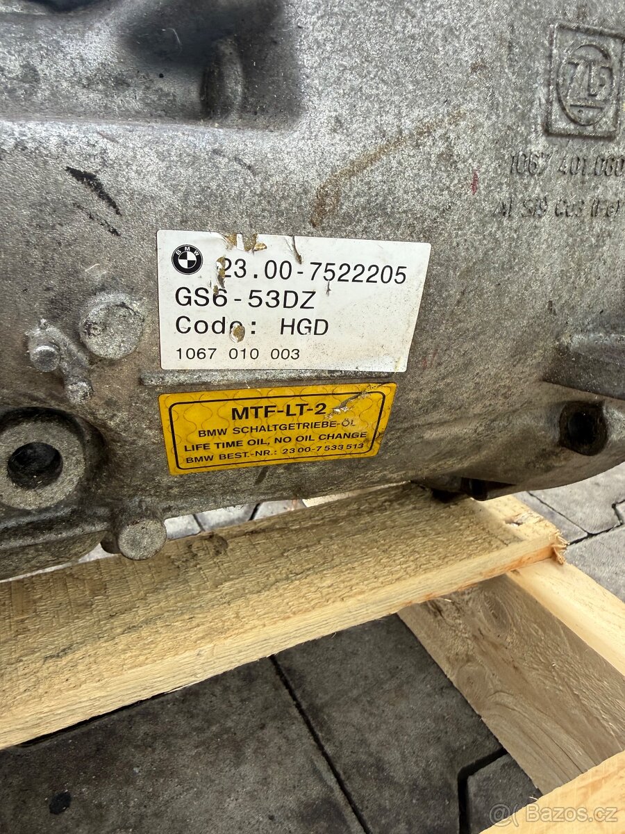Manuální Převodovka Bmw 5 e60 e61 525/530 - 4