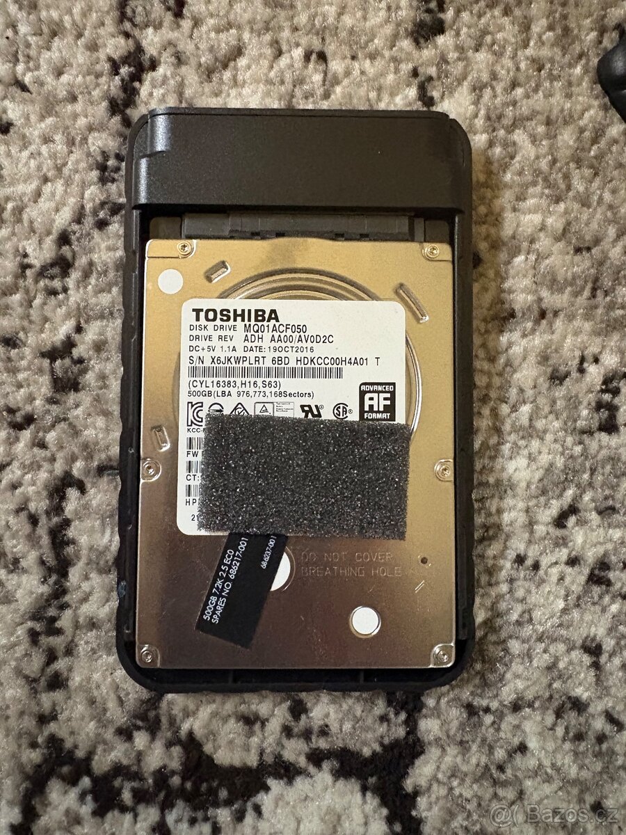 Externí HDD 500GB, USB 3.0 - 4