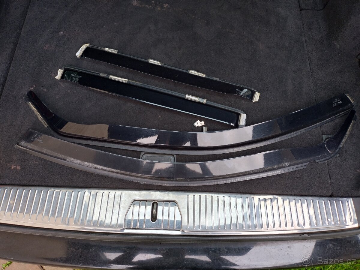 Mercedes w211 ofuky okapy deflektory lišty spoilery - 4