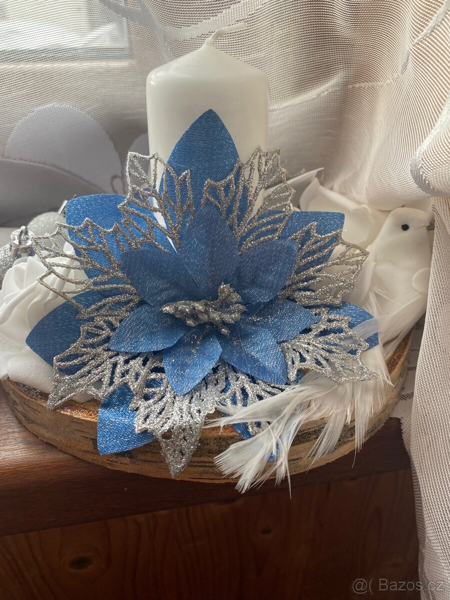 Svícen adventní, vánoční - 4