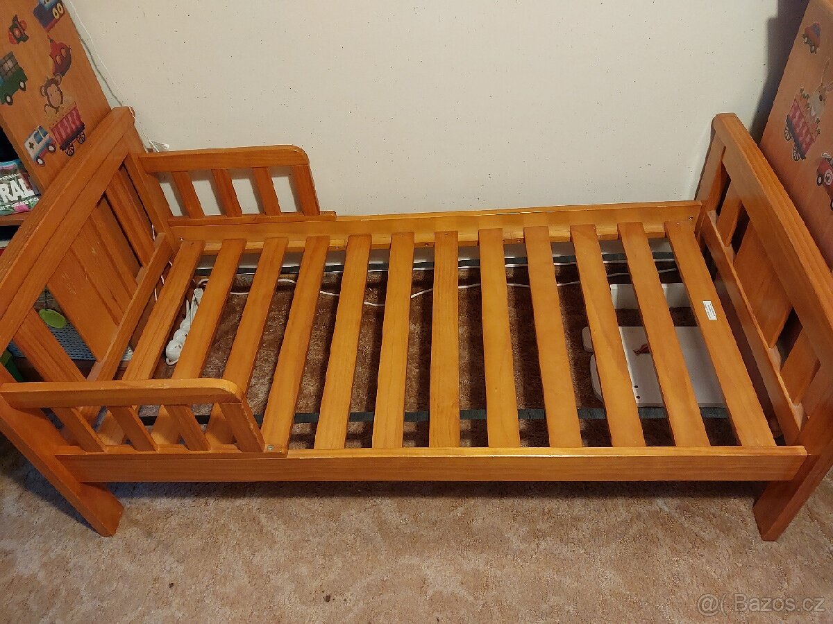 Dětská postýlka z masivu 140 x 70 cm - 4