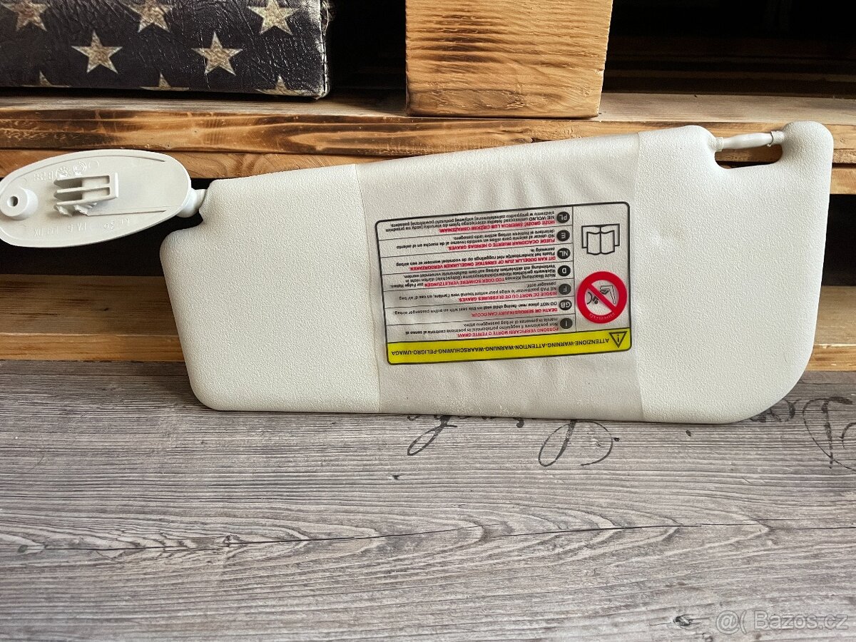 Sluneční clona pravá Fiat Grande Punto spolujezdec - 4