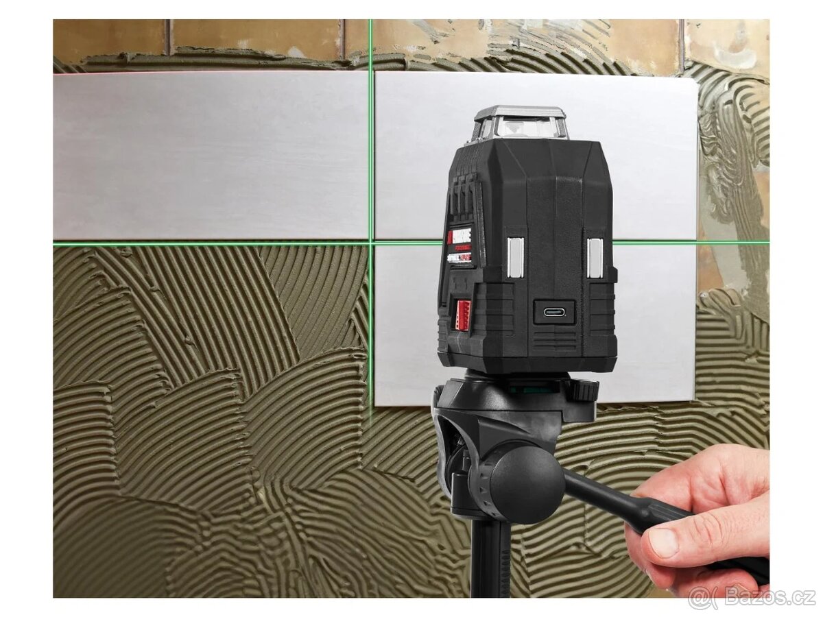 Parkside Aku křížový liniový laser PKLLP 360 - 4