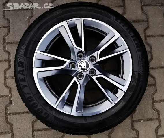 Alu kola originál Škoda Fabia IV 5x100 R16 Proxima TOP SADA - 4