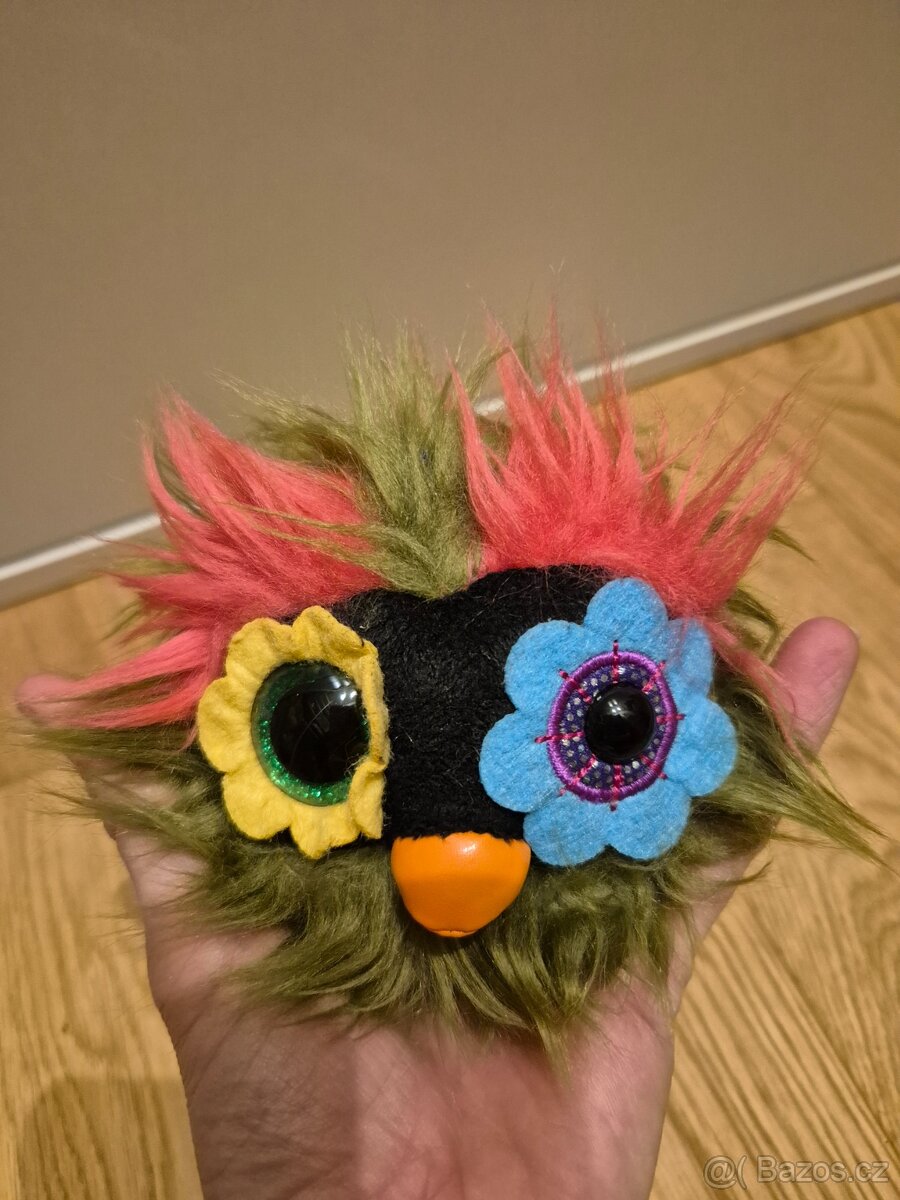 Plyšový přívěsek - barevný - 4