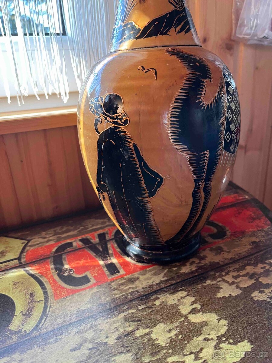 Dřevěné orientální vázy - 4