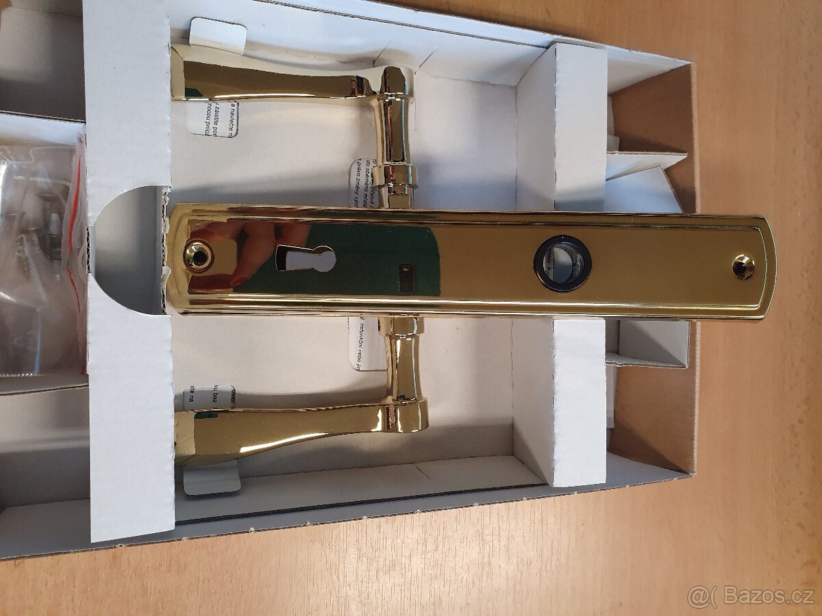 Dveřní kování TERNO Rostex zlaté klíč - 4