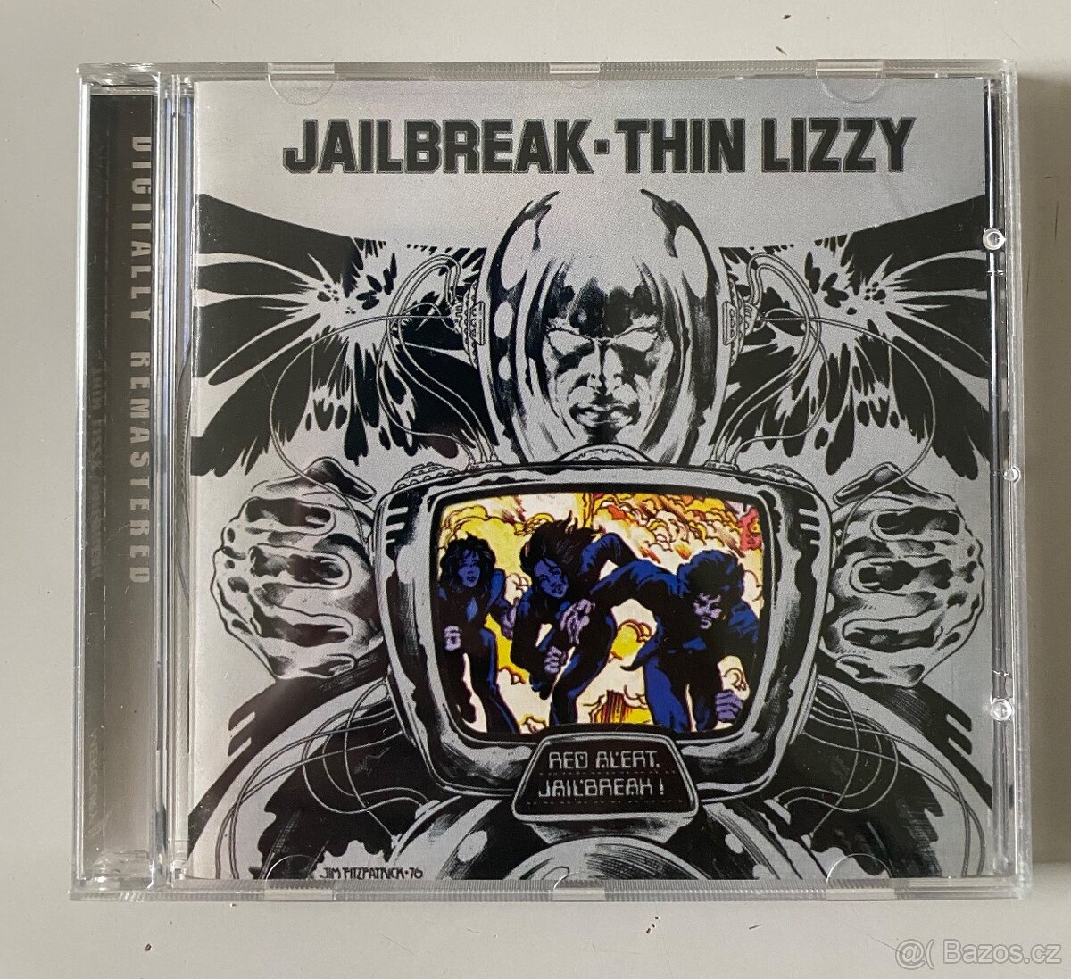 CD Thin Lizzy - Live and Dangerous, Black Rose, Jailbreak - 4