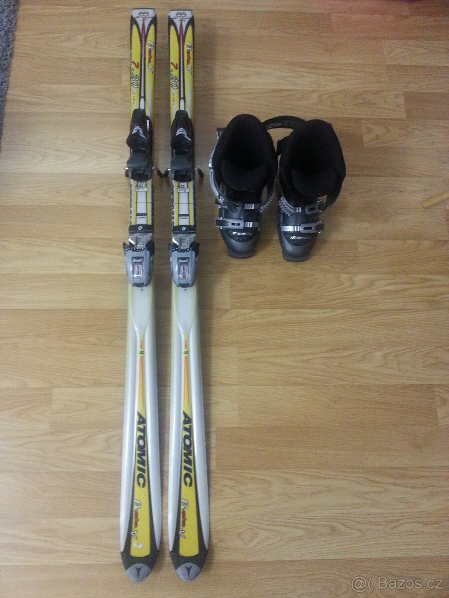 Prodam dámské lyže Atomic a lyžařské boty Nordica - 4