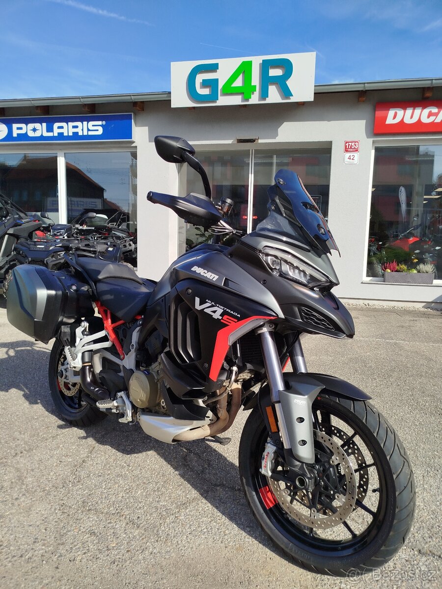 Ducati Multistrada V4 S, ČR, 1. MAJITEL, VÝBAVA, SERVIS - 4