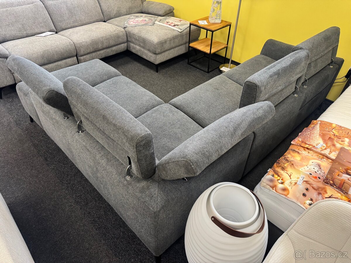 Rohová sedací souprava elekrika - 4