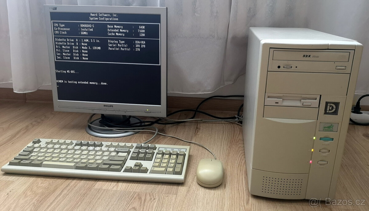 Predám Retro PC 486 DX2 66MHz (29) - 4
