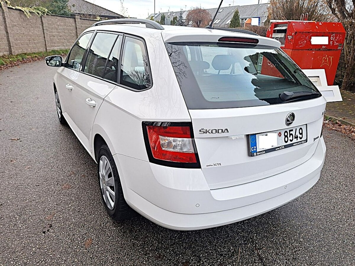 ŠKODA FABIA COMBI 3 TDI 2017 ČR 94t km DPH CÉBIA KLIMA KOLA - 4